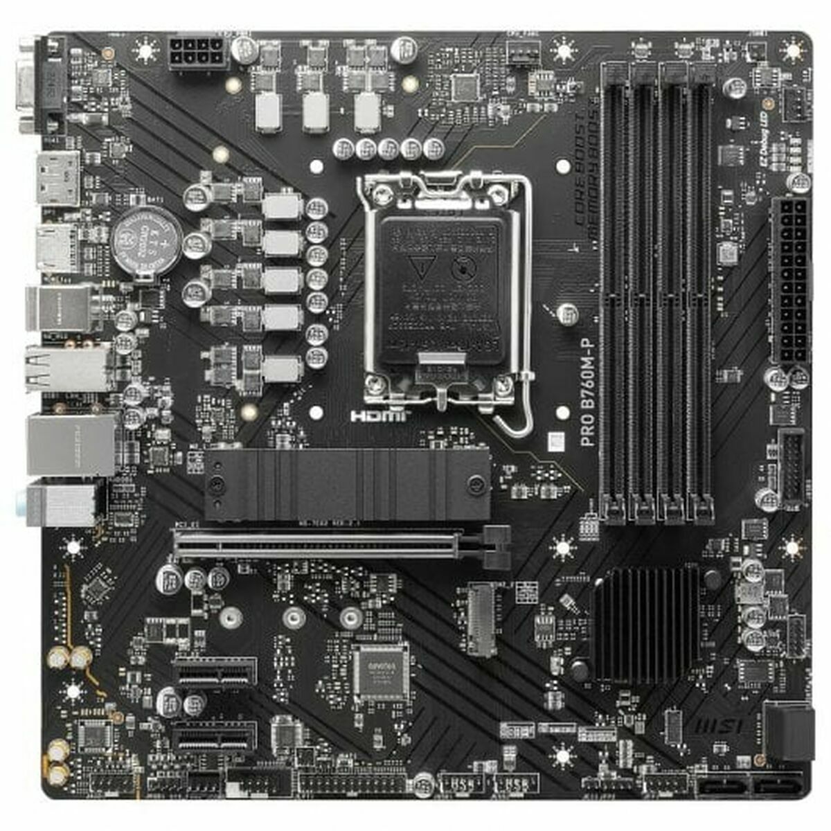 Emaplaat MSI PRO B760M-P DDR4 Intel B760 LGA 1700